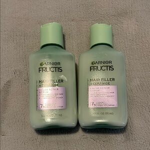 NWT Garnier Fructis Hair Filler Serum Set